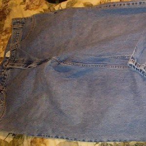 Levis straight leg blue jeans 40X30